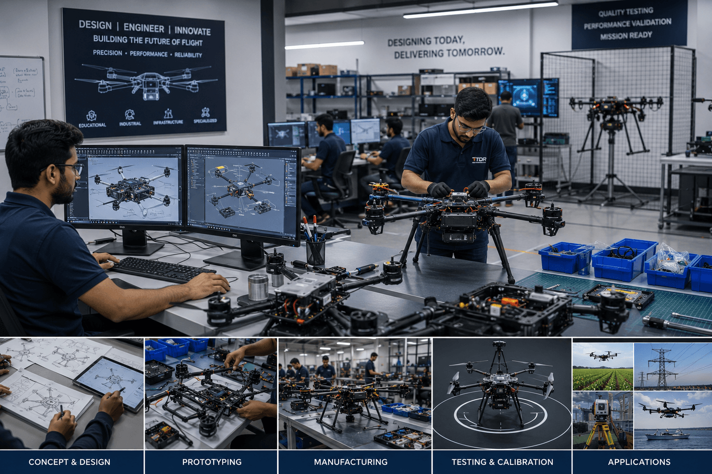GRP Indigenous UAV Manufacturing Center